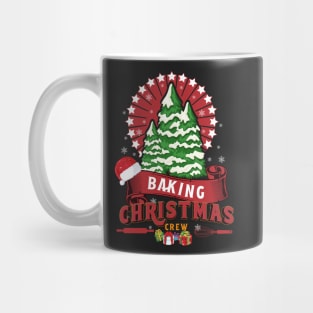 Baking Christmas Crew Family Xmas Holiday Festivity Mug